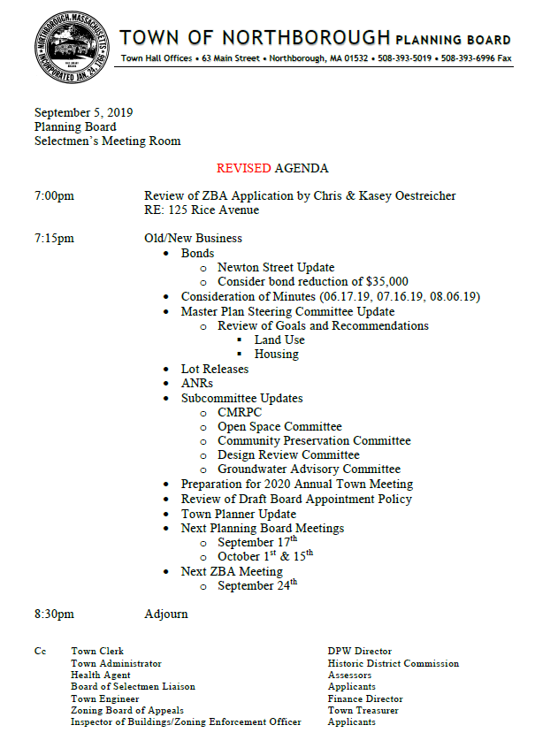 pb agenda revised 9/5/19