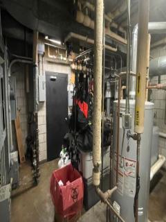 Dive Equipment stored in Utility Room