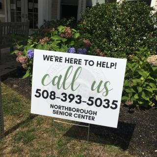 Call Us Outdoor Sign